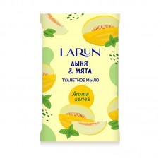 LARUN Мыло твердое туалетное Дыня и Мята 75г